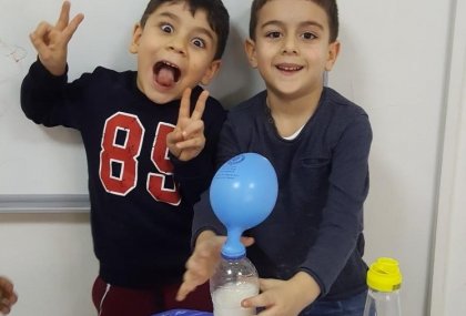 BALON ŞİŞİRME DENEYİMİZ